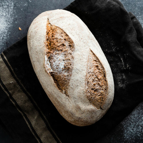 Pan de masa madre caroba